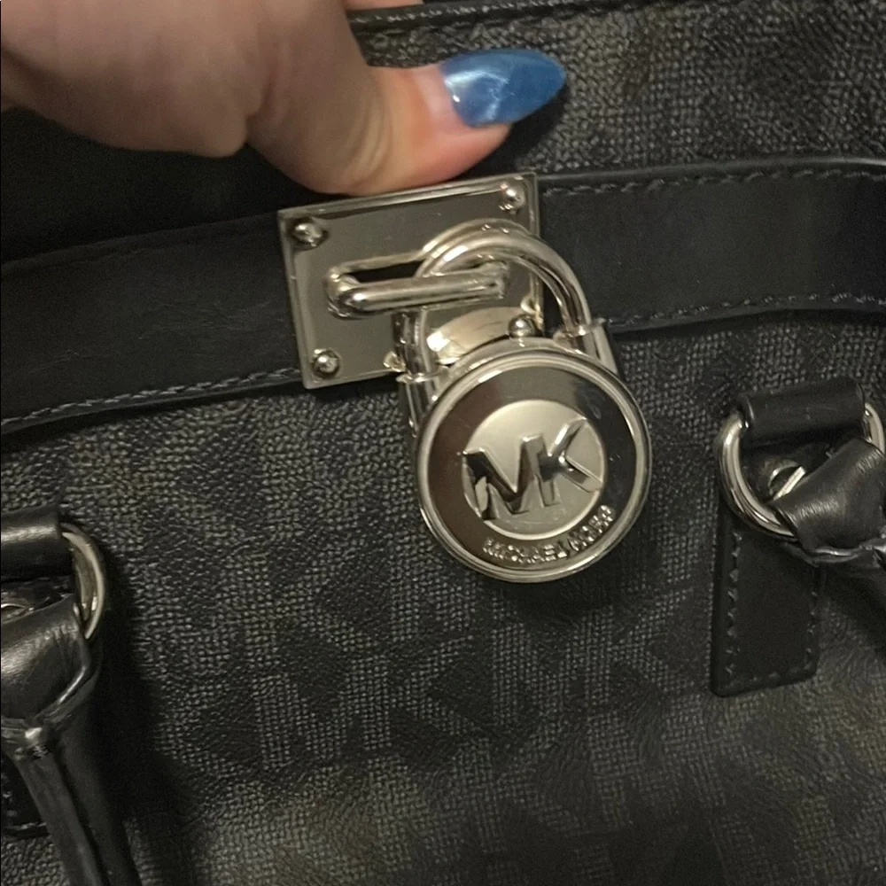 Michael Kors Hamilton Logo Satchel